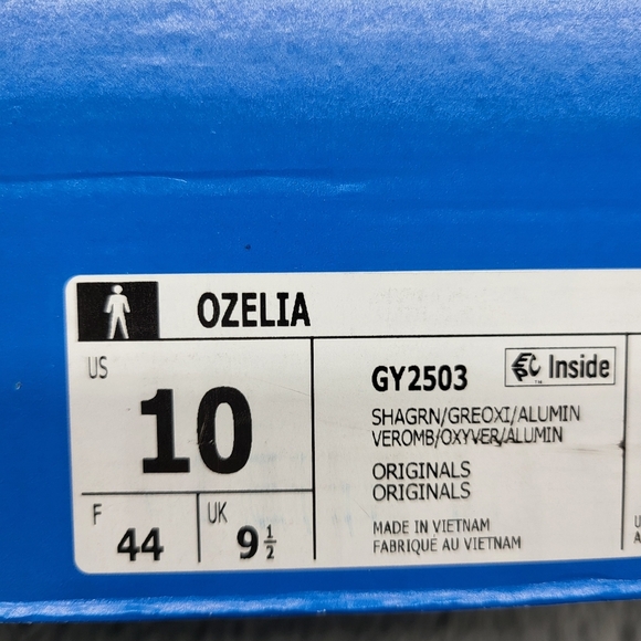 New Adidas Originals Ozelia Men\'s Shoes Size 10